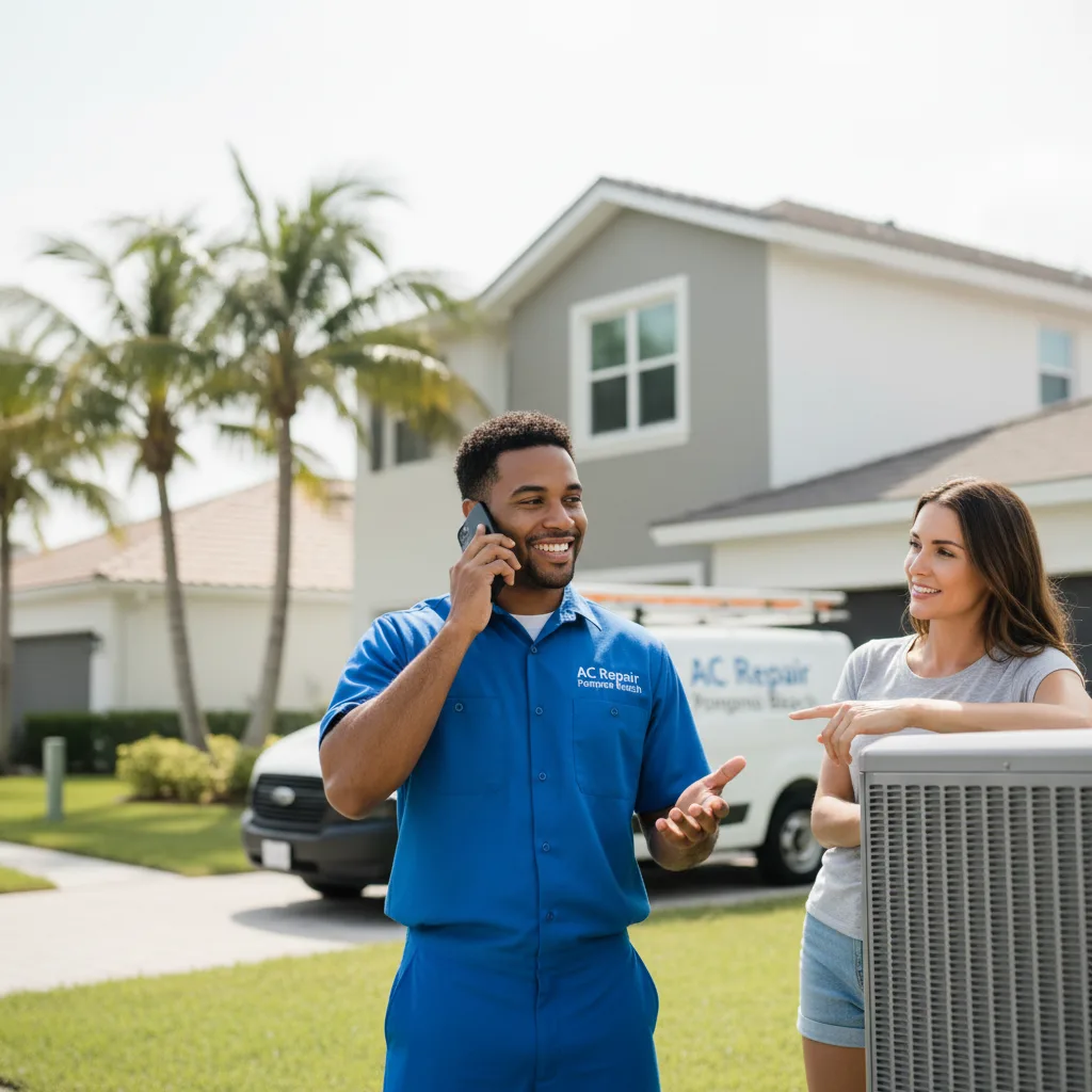 AC Repair Pompano Beach customer support in Jeffersontown